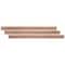 Ackland 0.59 in. T x 94 in. L x 1.37 in. W Donahue Highland Elm Hybrid Rigid Core Trim End Cap Molding AKVTHDONA-EC - alternate 1